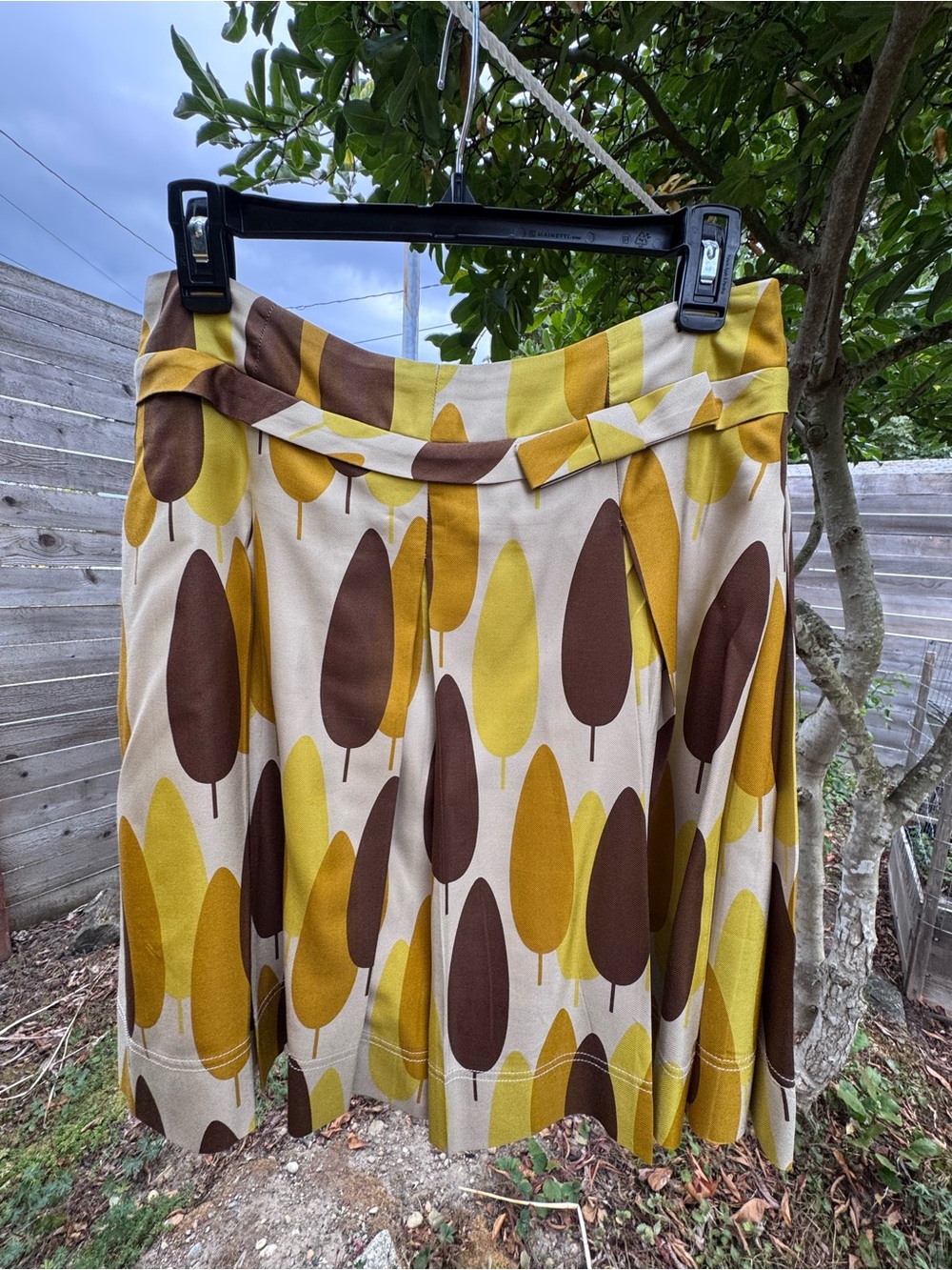 Orla Kiely Silk Skirt